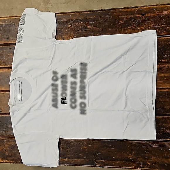 Virgil Abloh Off White collaboration t-shirt sz small - Picture 2 of 7